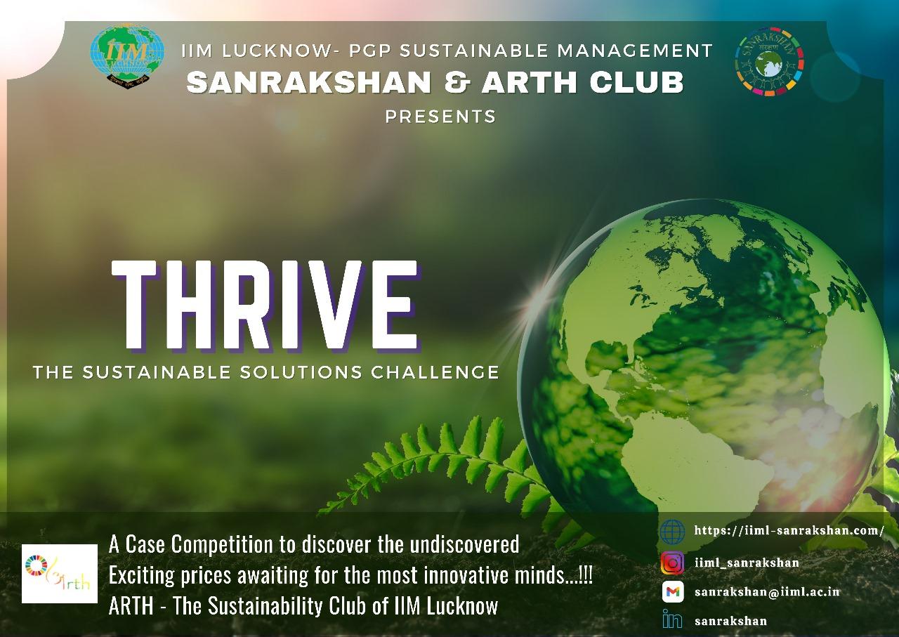 Thrive: The Sustainability Solutions Challenge